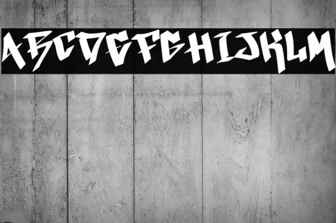 Xmas Festive Demo Caratteri examples