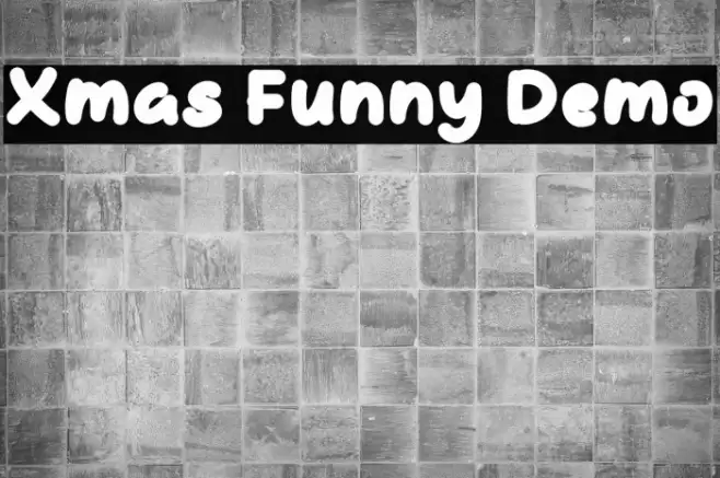 Xmas Funny Demo फ़ॉन्ट examples