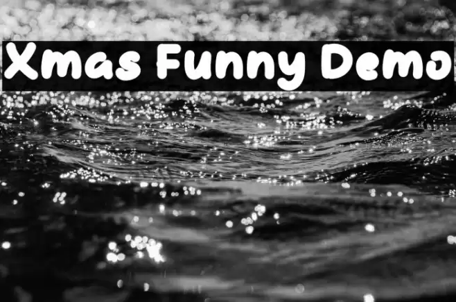 Xmas Funny Demo फ़ॉन्ट examples