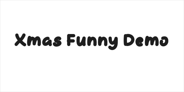 Xmas Funny Demo Logo