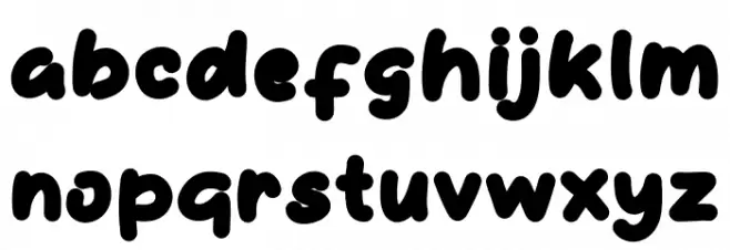 Xmas Funny Demo Polices MINUSCULES