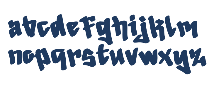 Xmas Graffiti Demo Lowercase