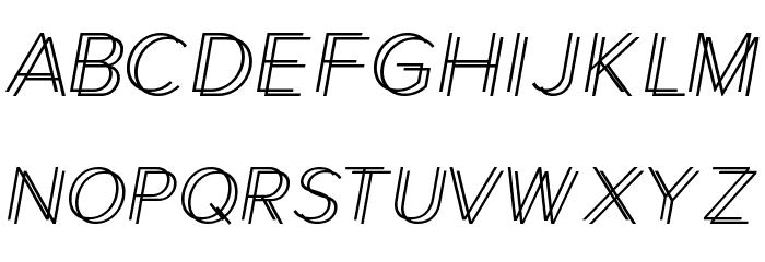 Xmas Shopping Font LOWERCASE