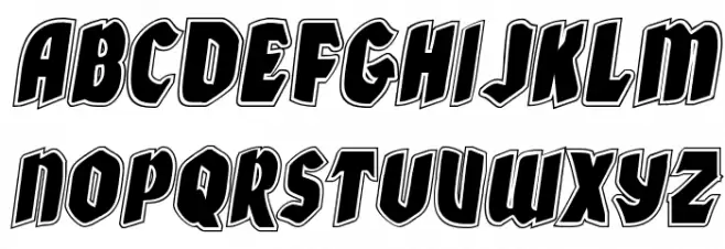 Xmas Xpress Academy Italic Polices MAJUSCULES