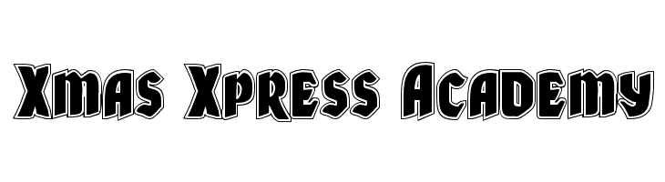 Xmas Xpress Academy Font