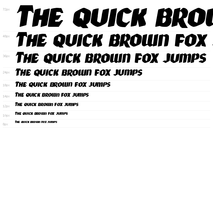 Xmas Xpress Expanded Italic Waterfall