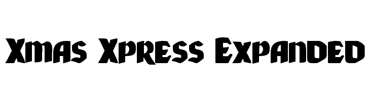 Xmas Xpress Expanded  नि: शुल्क फ़ॉन्ट्स डाउनलोड