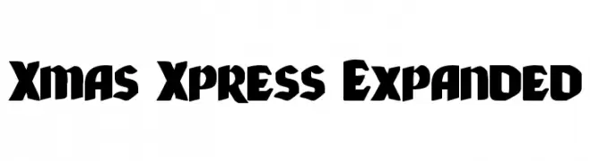 Xmas Xpress Expanded  नि: शुल्क फ़ॉन्ट्स डाउनलोड