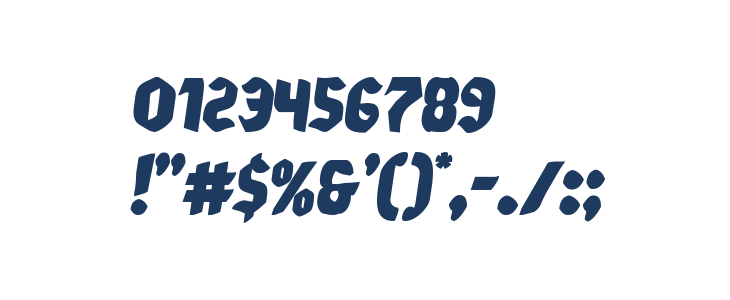 Xmas Xpress Italic Other Characters