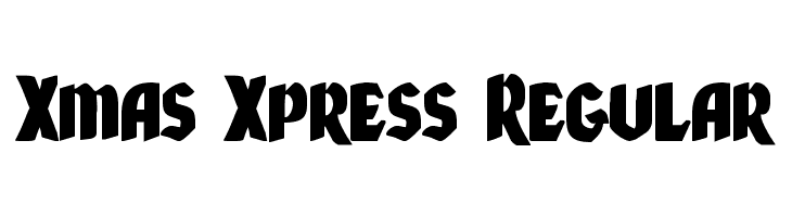Xmas Xpress Regular  baixar fontes gratis