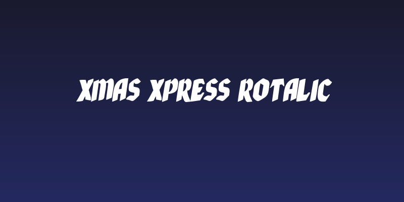Xmas Xpress Rotalic Social Header