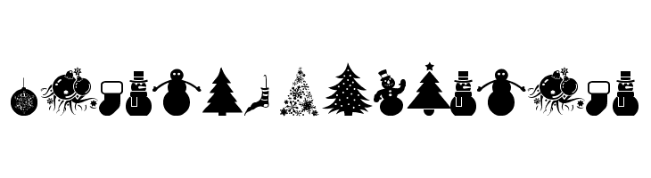 Xmas tfb Christmas  Free Fonts Download