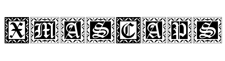 XmasCaps Font