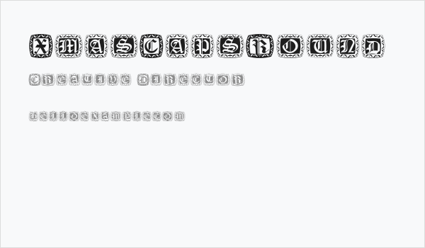 XmasCapsRound Business Card