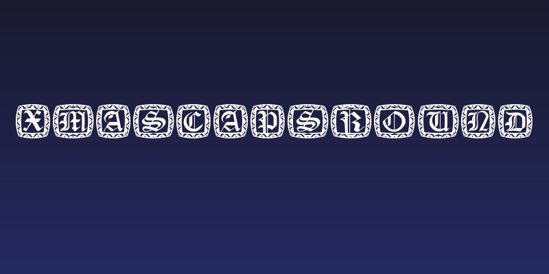 XmasCapsRound Social Header