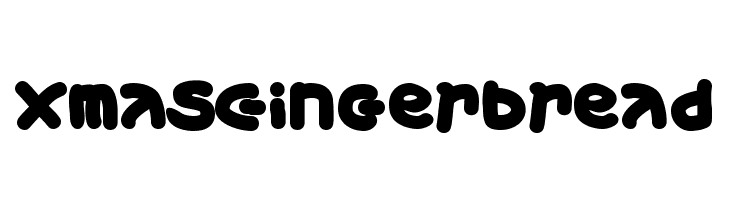 XmasGingerbread  les polices de caractères gratuit tlcharger