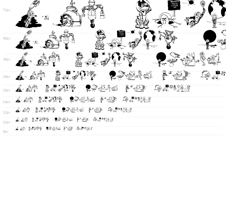 XmasOnMoon Waterfall