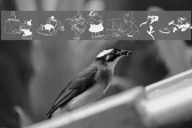 XmasOne Font examples