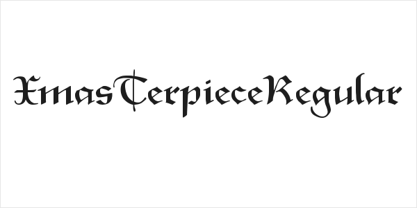 XmasTerpieceRegular Logo