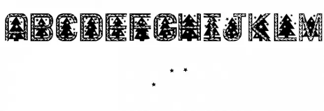 XmasTree II Font OTHER CHARS