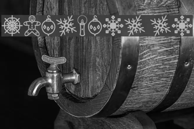 Xmasbats St Font examples