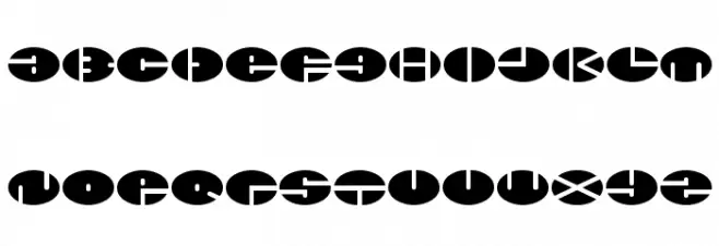 xminus 字体 小写