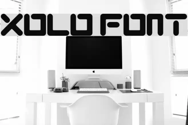 XOLO Font examples