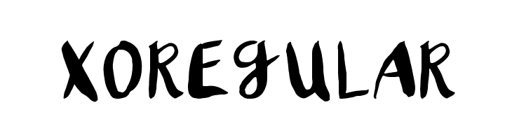 XORegular 字体