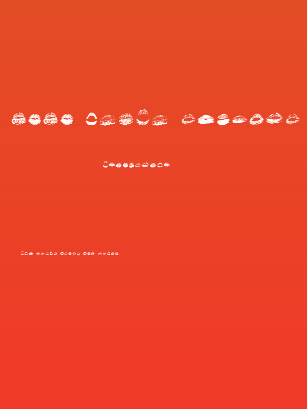 XOXO Misti Regular Poster