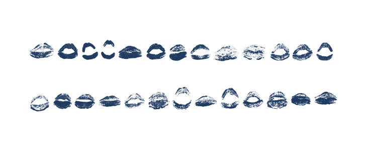 XOXO Misti Regular Lowercase