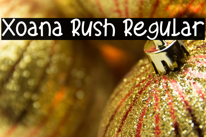 Xoana Rush Regular Example 3