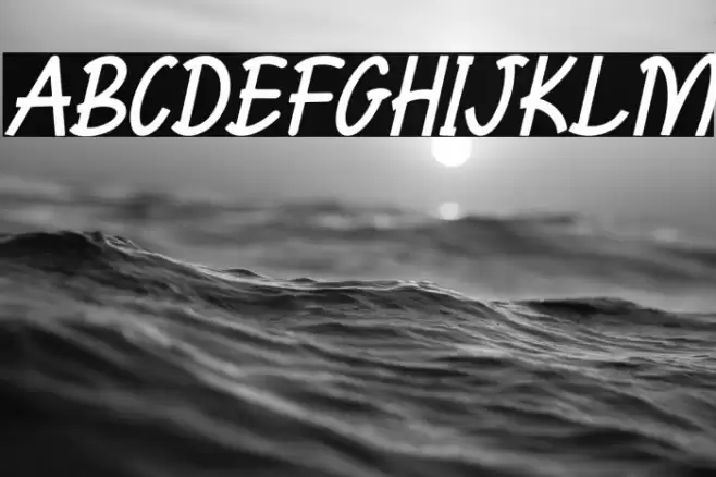 XoanaRush-Oblique Шрифта examples