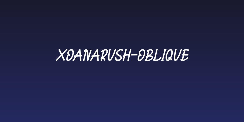 XoanaRush-Oblique Social Header