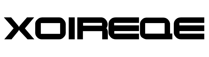 Download Xoireqe Font Download For Free Ffonts Net SVG Cut Files