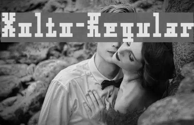 Xolto-Regular Font examples