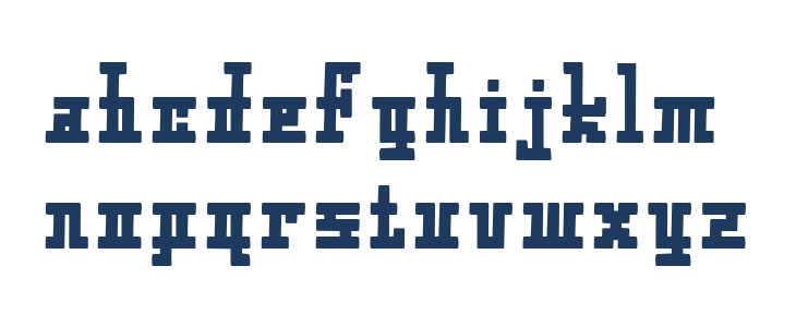 Xolto-Regular Lowercase