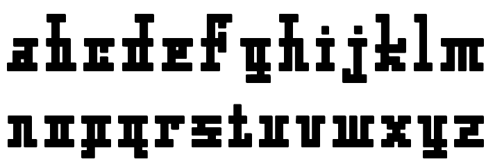 Xolto Rounded Font LOWERCASE