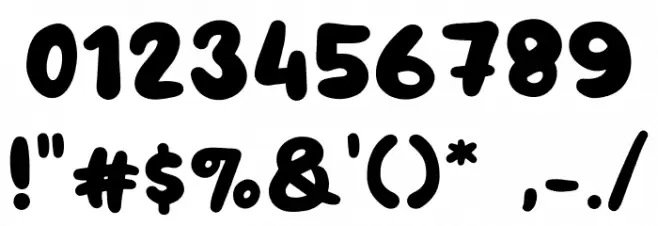 Xomai Font OTHER CHARS