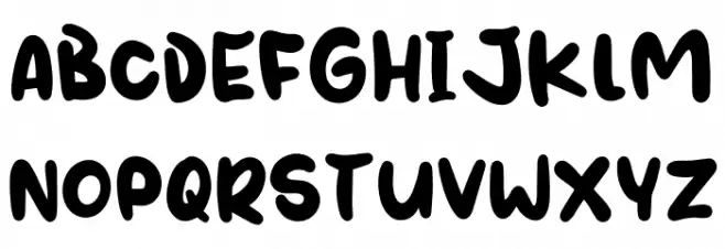 Xomai Schriftart Groß