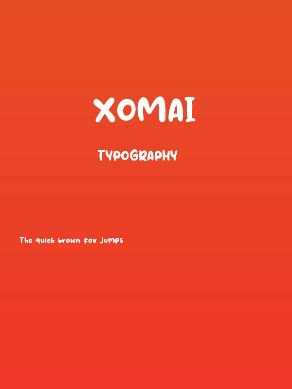 Xomai Poster