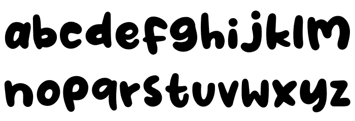 Xomai Font LOWERCASE