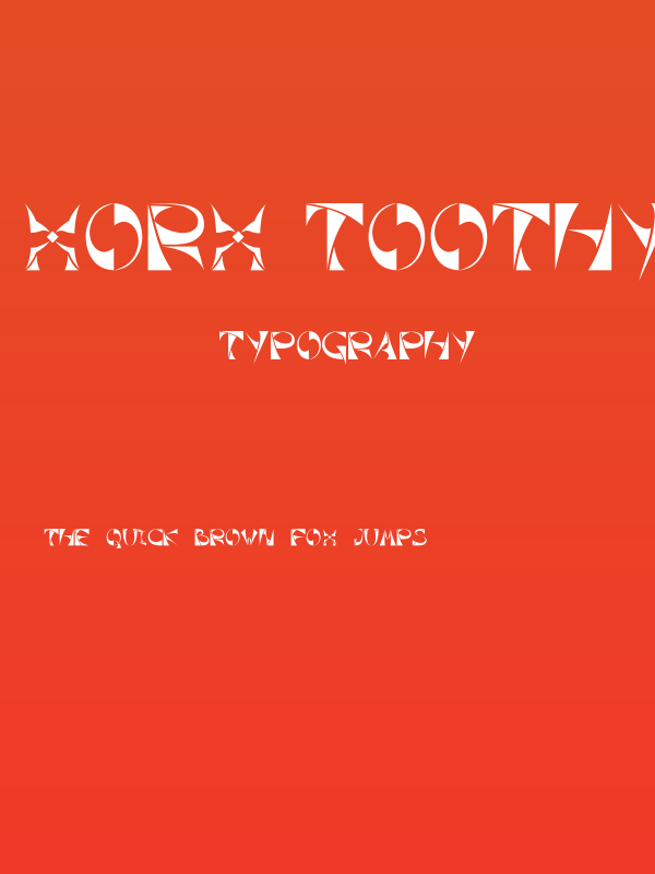 Xorx_Toothy Cyr Poster