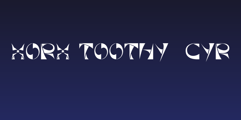 Xorx_Toothy Cyr Social Header
