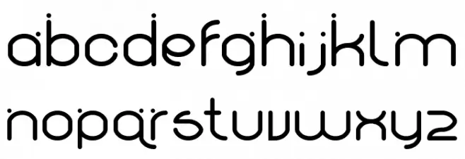 Xotzky フォント 大文字