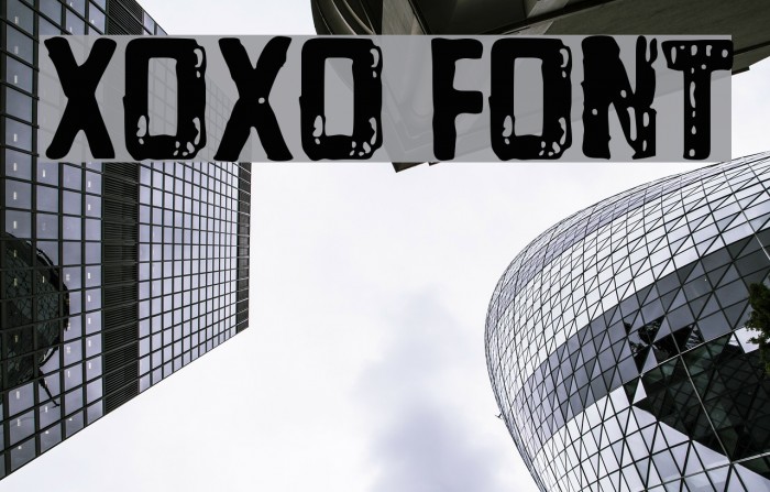 Xoxo Font examples