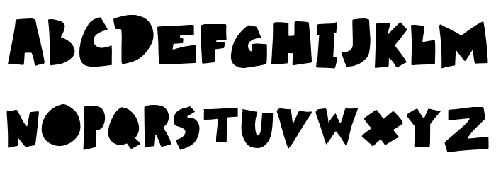 xotax Font LOWERCASE