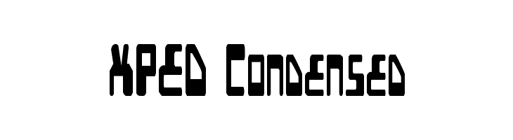 XPED Condensed  Fuentes Gratis Descargar