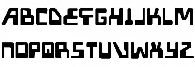 XPED Distressed Шрифта строчной