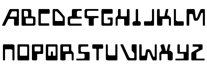 XPED Light Font LOWERCASE