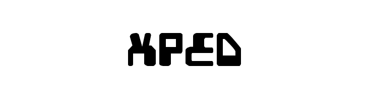 XPED  Free Fonts Download